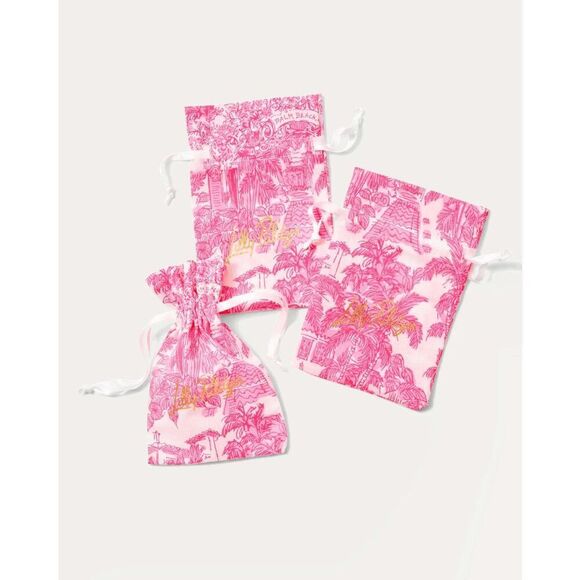 🌸 LILLY PULITZER Floral Pink Slice of Sunshine Earrings NEW WITH GIFT BAG - Picture 14 of 15